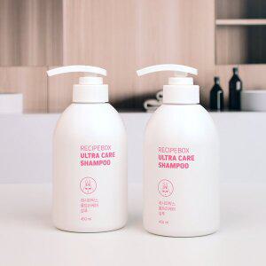 [레시피박스]울트라케어 어린이 키즈 샴푸 450ml 2개 묶음