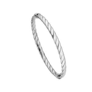 [비체]SILVER 뱅글 화이트 팔찌 S-LINB019W