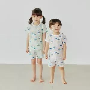 [보리보리/아이숲]민들레 반팔실내복(2color)