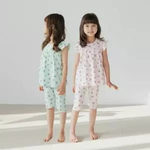 [보리보리/아이숲]플라워프릴 반팔실내복(2color)