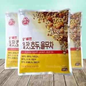 오뚜기 오곡 잣 호두 율무차 800g 1박스 자판기용