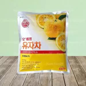 오뚜기 오쉐프 유자차 1kg 1박스(12개입) 레몬차 생강