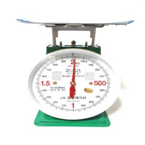 금성계기사 지시저울2/5/10/20/30/50kg 접시 시장 바늘 아날로그 눈금 다용도 업소용 저울