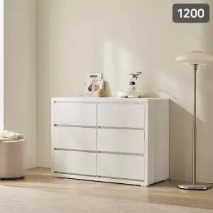 초대형 퓨어빅 1200 6단 광폭 초대형 와이드 서랍장