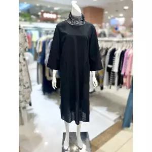 [하프클럽/]소고 세이브존01 터틀넥 롱 원피스 TJ2PA01