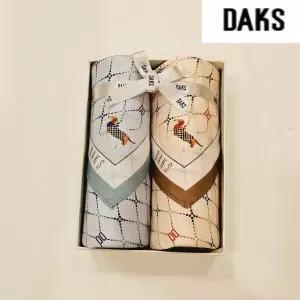 [대구백화점] [닥스]남녀2매 나염 손수건 세트(DKD05번)