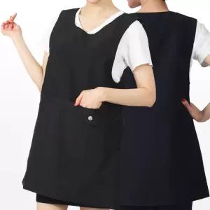 앞치마와가운 로고 인쇄 자수 생활방수 주머니 앞치마 시장 식당 요양보호사 재활병원 단체 AGWAE215
