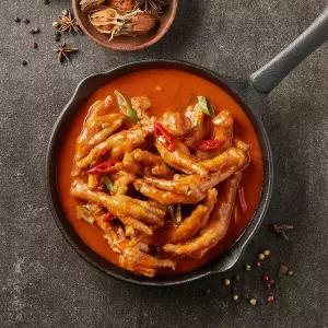 [참맛나] 불향 가득한 매콤한 통뼈 국물닭발 1kg