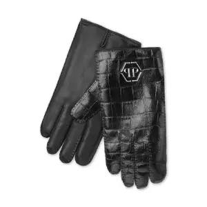 필립플레인 크로커다일 이펙트 가죽 장갑 FADAMVB0045PLE005N TP428078041