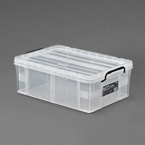 코멕스 네오박스 40L KOMAX 수납 정리함 플라스틱 투명 리빙박스