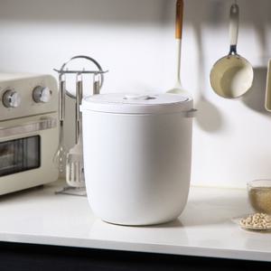 감성전자 진공 쌀통 밀폐 원터치 2in1 쌀 보관통 13L