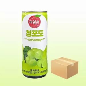 해태 과일촌 청포도 드링크 240ml x 30캔 / 과즙음료