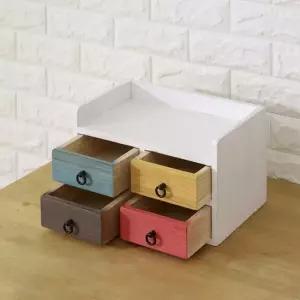 원목 미니서랍장 2단