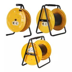 국산 전선릴통 접지형 전기 릴선 빈통 작업선 연장선 케이블 캠핑 촬영 리드선 IS-SL