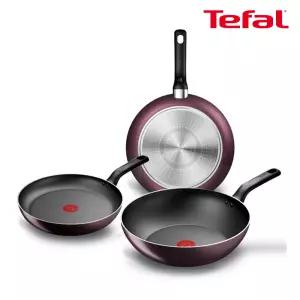 테팔 인덕션 메를로 후라이팬 웍 3종세트(팬24+28+웍28)