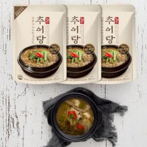 청조푸드 가마솥 진하고 구수한 경상도 추어탕, 500g, 3개 one option