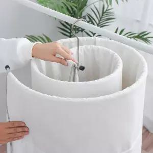 회오리 이불 건조대 트위스트 나선 원형 스텐 원룸 베란다 담요