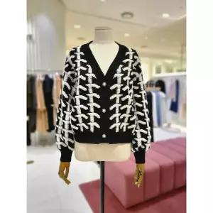 [지고트](광주신세계)JR2E1CD613 [ 하운드 투스 가디건 ]