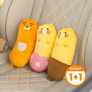 (2개 SET) 카카오프렌즈 발라당 차량용 안전벨트 커버