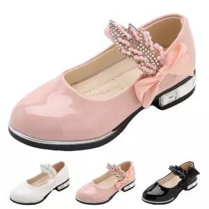 키즈트리 키즈 여아 아동 유아 초등 어린이 구두 단화 플랫 에나멜 슈즈 XZ-494