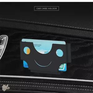 매그놀리아웍스 차량 부착형 카드홀더 (최대4장수납) 명함홀더 차량용카드꽂이