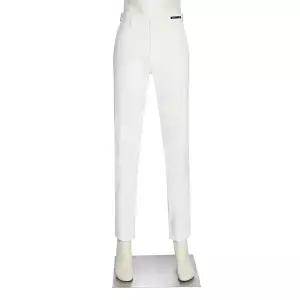 SS 레노마 봄여름 스트레치가 좋은 화이트 슬랙스바지 RQJMBP54ADG