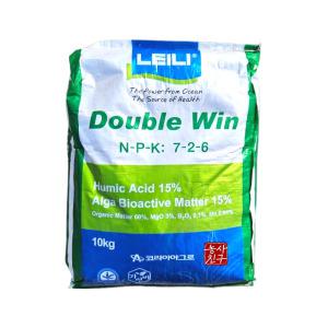 코리아아그로 더블윈 10kg 완숙 퇴비 유기질 복합 비료 텃밭 감자 고추 고구마 양파 마늘 추비 밑거름 냄새없는