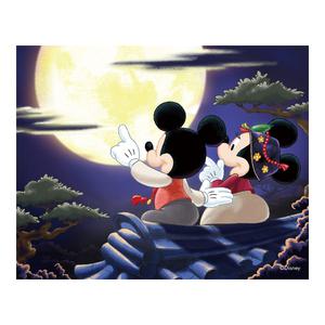 DIY 보석십자수 디즈니 한국의 미키와 미니2 40x50cm 캔버스형