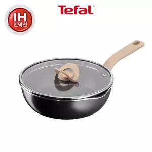 [테팔] 인덕션 원픽냄비팬 플러스 24cm_트러플 블랙