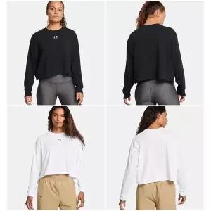 갤러리아 (1389282)[언더아머]여성 크롭 UA 라이벌 박시 긴팔