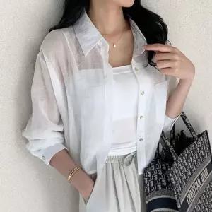 [미나그램] 플리치 뒷트임 썸머셔츠