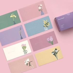 편지지 예쁜편지지 감성편지지 플로망스가로봉투세트 편지봉투 편지지세트