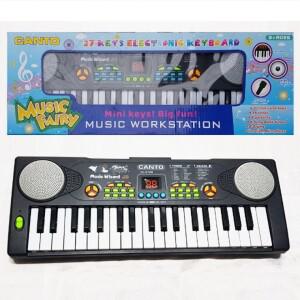 일렉트로닉 신디사이저 악기 칸토37 장난감 전자키보드 음악교육 디지털피아노 전자오르간 전자건반 건반