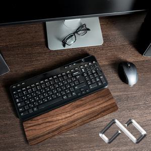 맥스틸 호두나무 월넛 키보드 손목받침대 원목 팜레스트 보호대 풀배열 텐키리스 미니 독거미 레이니 GM-KP1