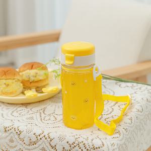 에디슨 프렌즈 흘림방지 에코젠 빨대컵 350ml / 어린이집물병