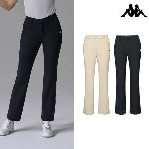 [카파골프] 로고 세미 부츠컷 팬츠 여성 2컬러 택1