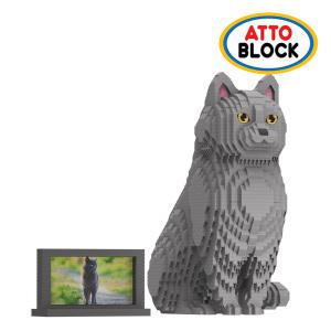 대형나노블럭 펫 러시안블루캣 (DMG008ja) 돌봄교실 방과후 학교완구