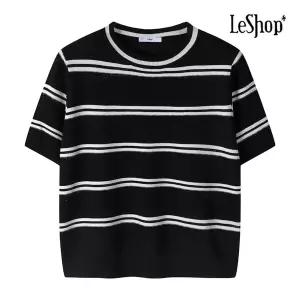 [르샵] BP5KP001A 시크 스트라이프 썸머 반팔 니트