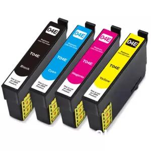 [엡손] T04E 세트(검정+파랑+빨강+노랑) 호환잉크 4색 WF-2851 XP2106 XP2101