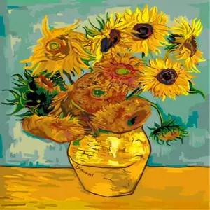 아트박스/아이윙스 피포페인팅 MS8289 해바라기I 반고흐 명화그리기세트