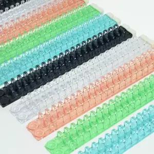 이글바인더 A5 20공 똑딱 루즈리프 집게링 9mm 13mm /원터치 루즈링 투명 플라스틱 다공 셀프 제본