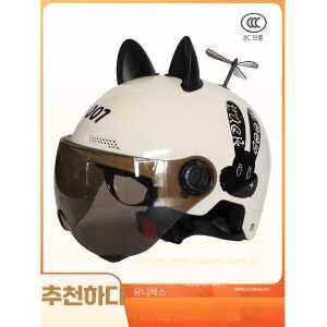 오토바이 바이크 오픈페이스 4분의3 헤드기어 스쿠터 헬멧 머리보호 제품