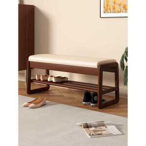 현관 신발 벤치 우드 의자 아늑한 쿠션 수납 정리함