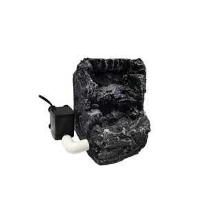 수족관 돌 조경 수조장식 화산 꾸미기 어항 제품 폭포 어항장식 장식품 바위