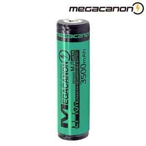메가캐논 18650 MJ1 배터리 보호회로 충전지 리튬이온 3500mAh 충전용 건전지