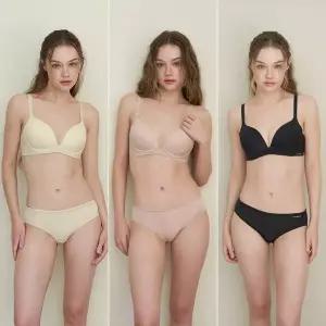 [Wonderbra] 퓨징 볼륨 노와이어 브라팬티 6종세트 택1