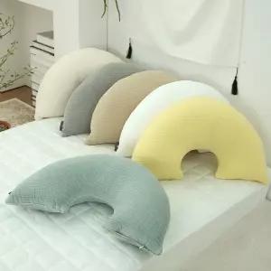 편안함을 지켜주는 반달베개 미용실 의자 배쿠션 반달쿠션