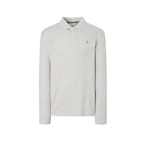 [AK플라자] [헤지스남성] 그레이멜란지 인터록 긴팔 티셔츠 HZTS5F302 G1