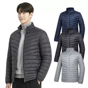 [콜핑] 남성 겨울 부드러운 촉감 웰론 등산 경량 패딩 자켓 KSC681TJ0M