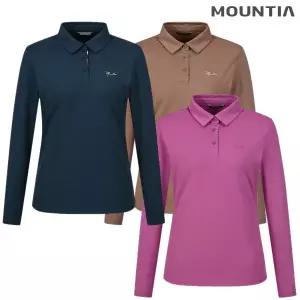[대구백화점] [마운티아]여성 가을 카라티 클래식티셔츠C6(1MQTSF4503)